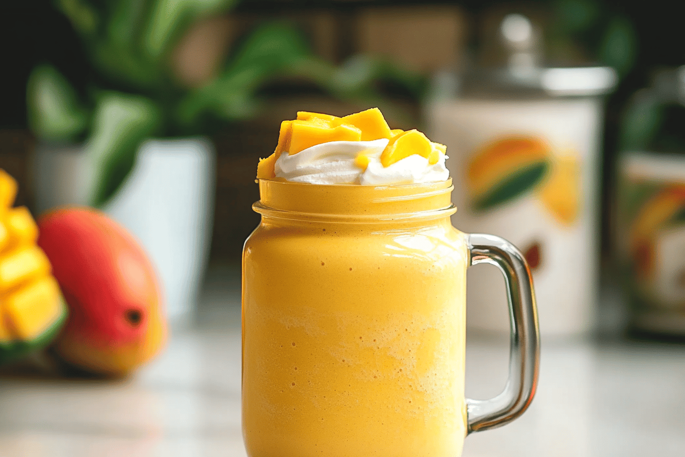 Creamy Mango Milkshake Recipe You’ll Love