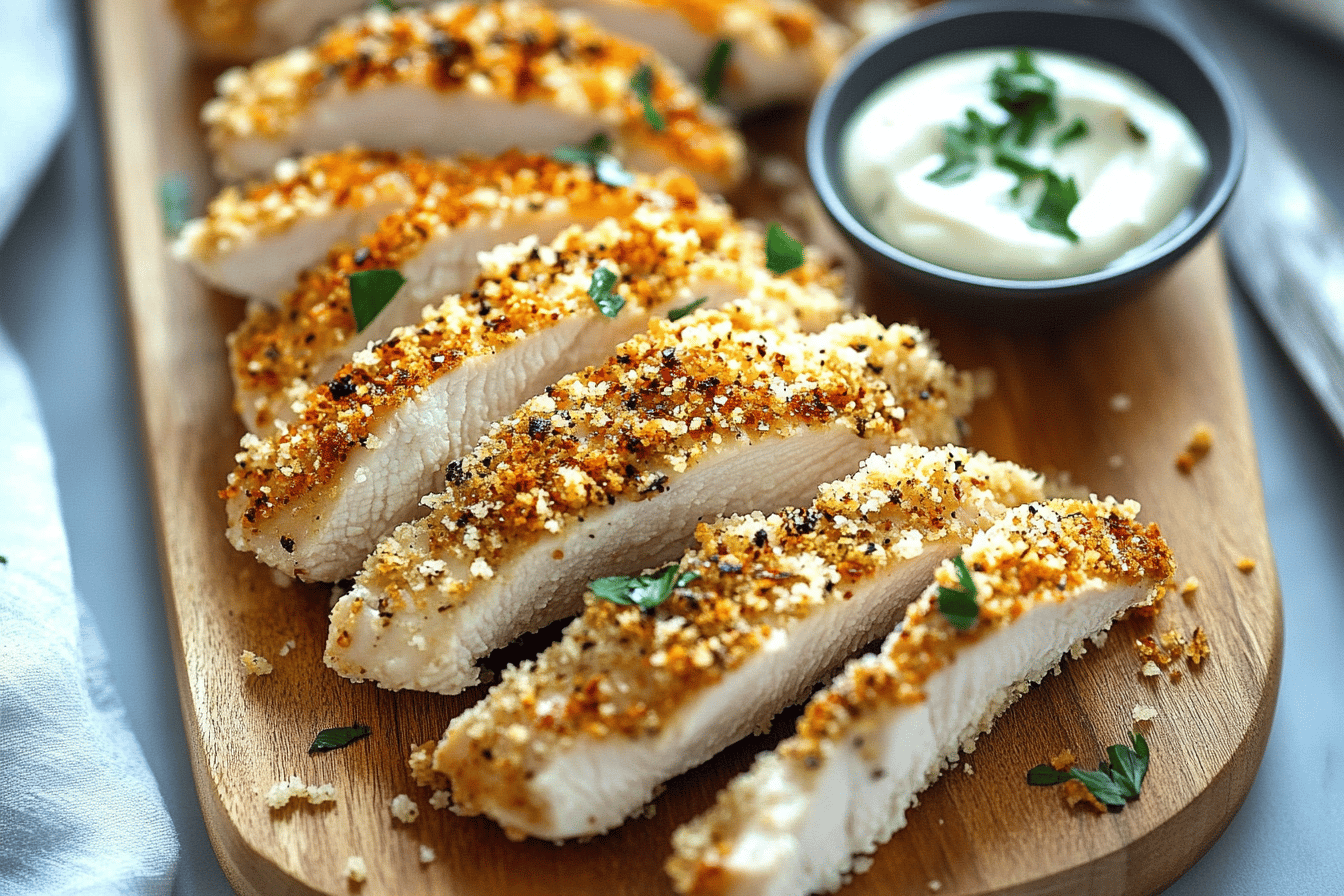 Crispy Baked Panko Chicken Recipe