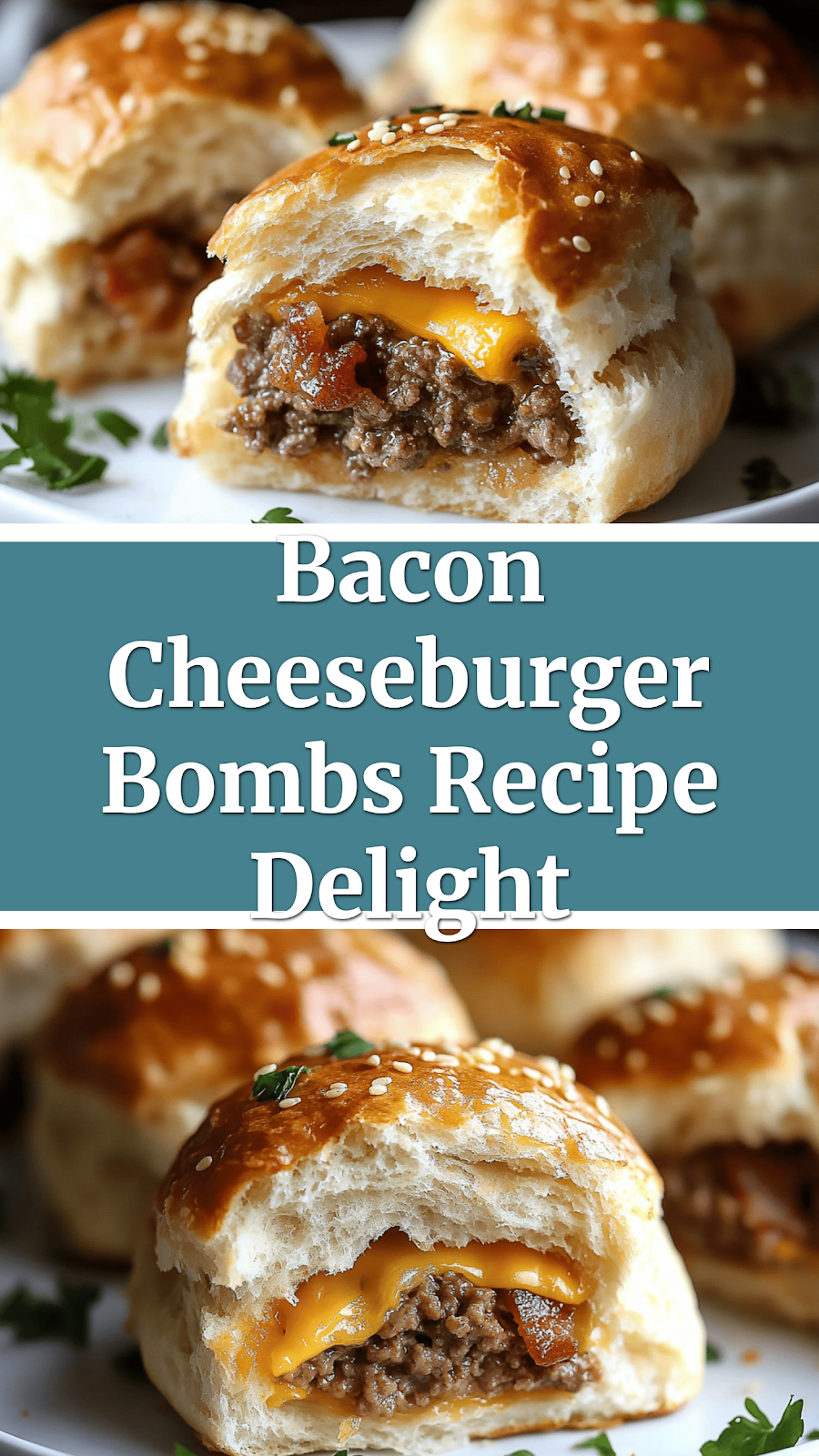 Bacon Cheeseburger Bombs Recipe Delight