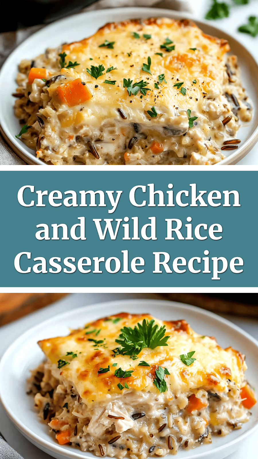 Creamy Chicken and Wild Rice Casserole Recipe