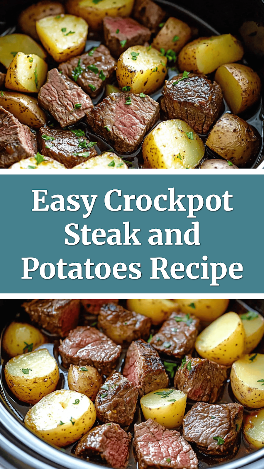 Easy Crockpot Steak and Potatoes Recipe