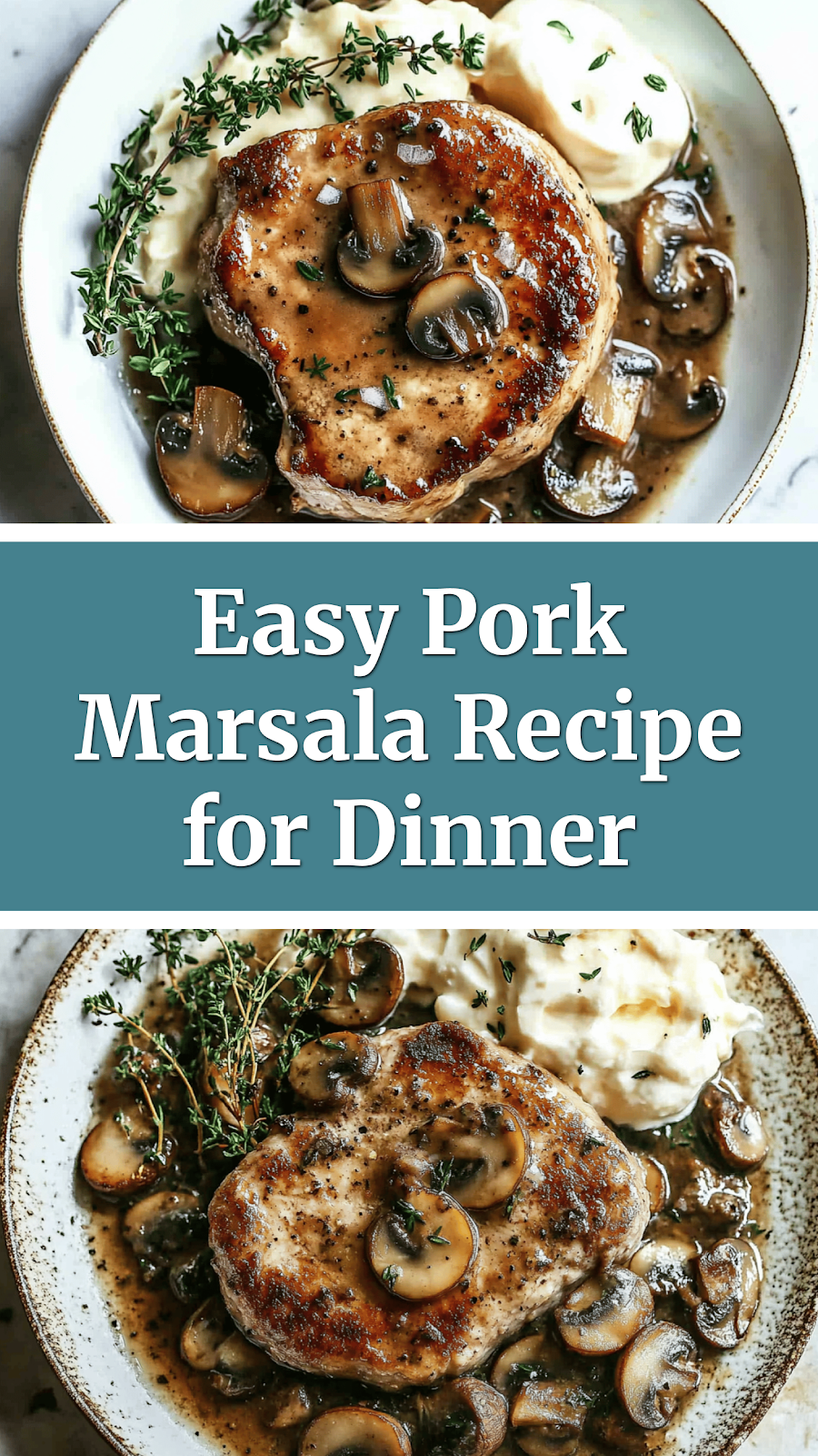 Easy Pork Marsala Recipe for Dinner