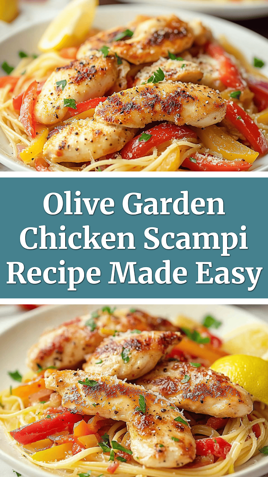 Olive Garden Chicken Scampi Recipe Made Easy