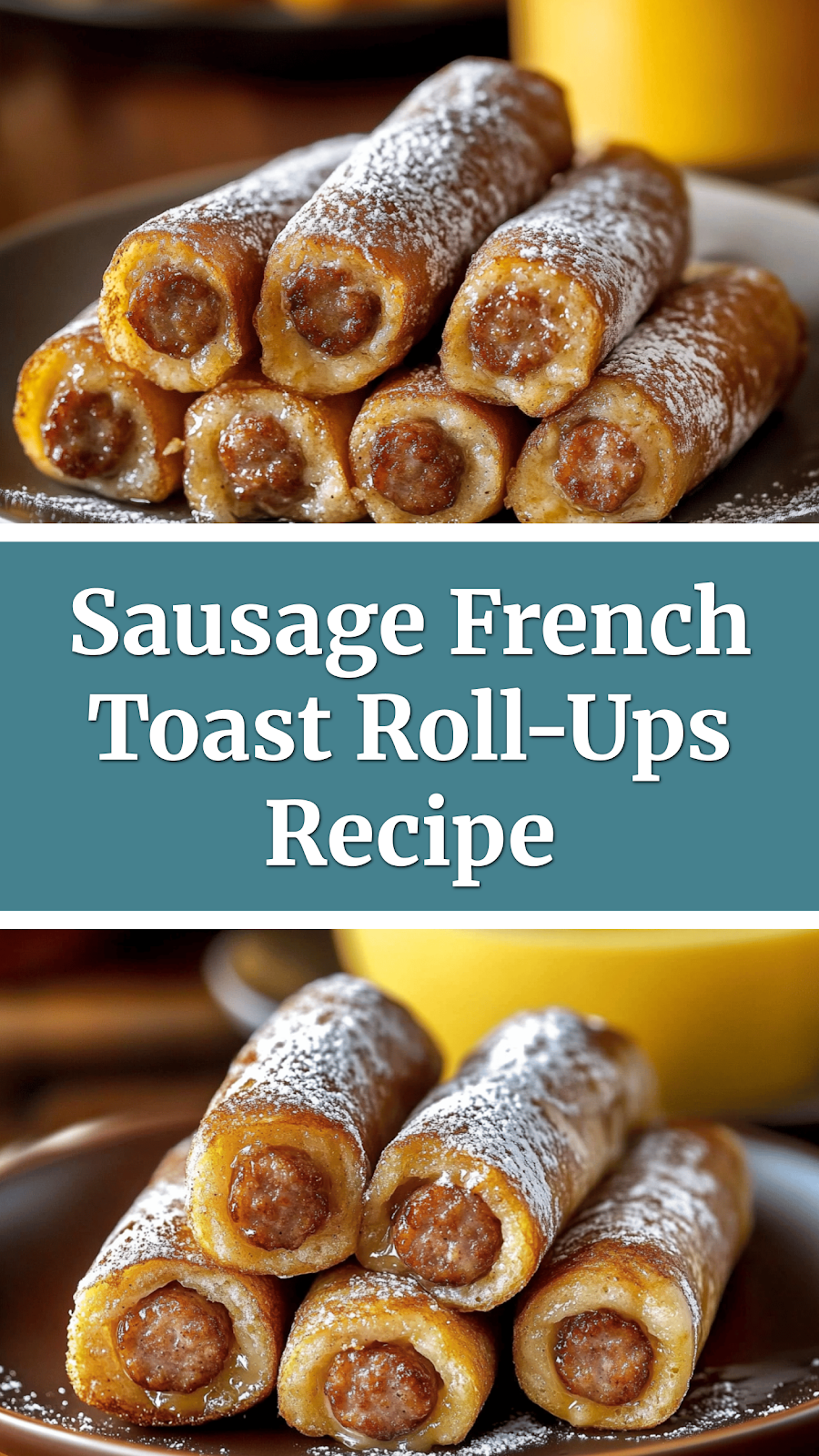 Sausage French Toast Roll-Ups Recipe