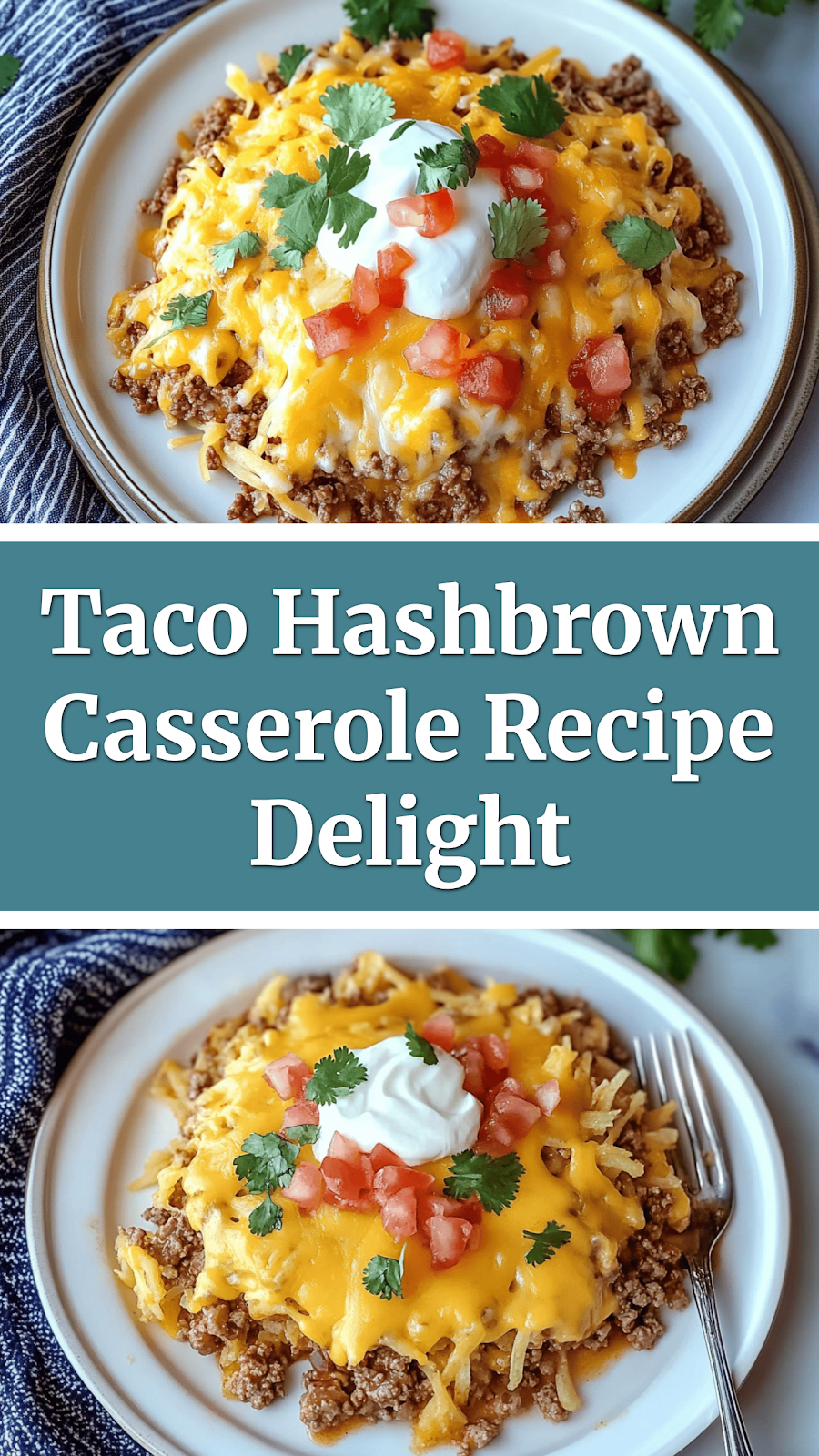 Taco Hashbrown Casserole Recipe Delight