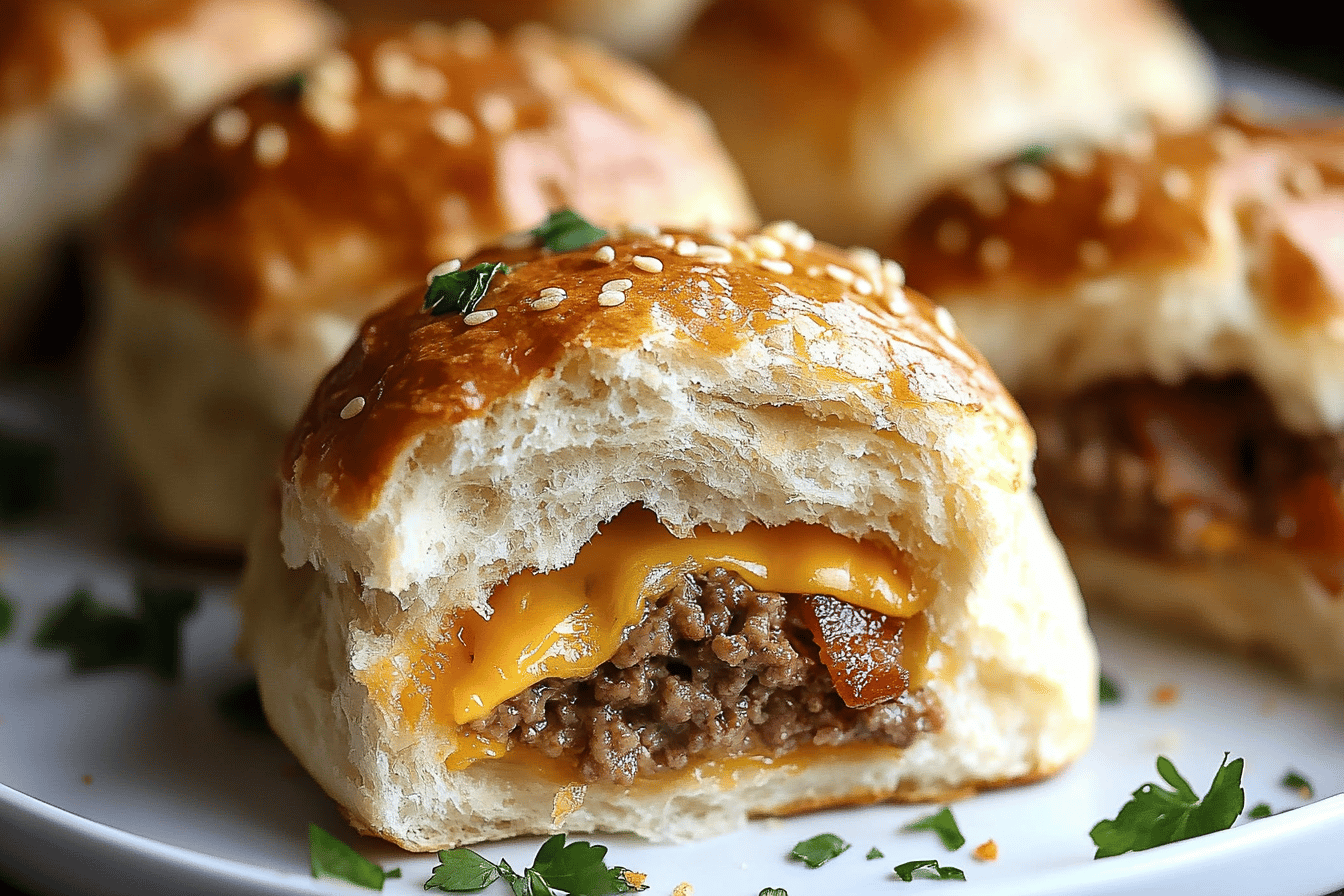Bacon Cheeseburger Bombs Recipe Delight