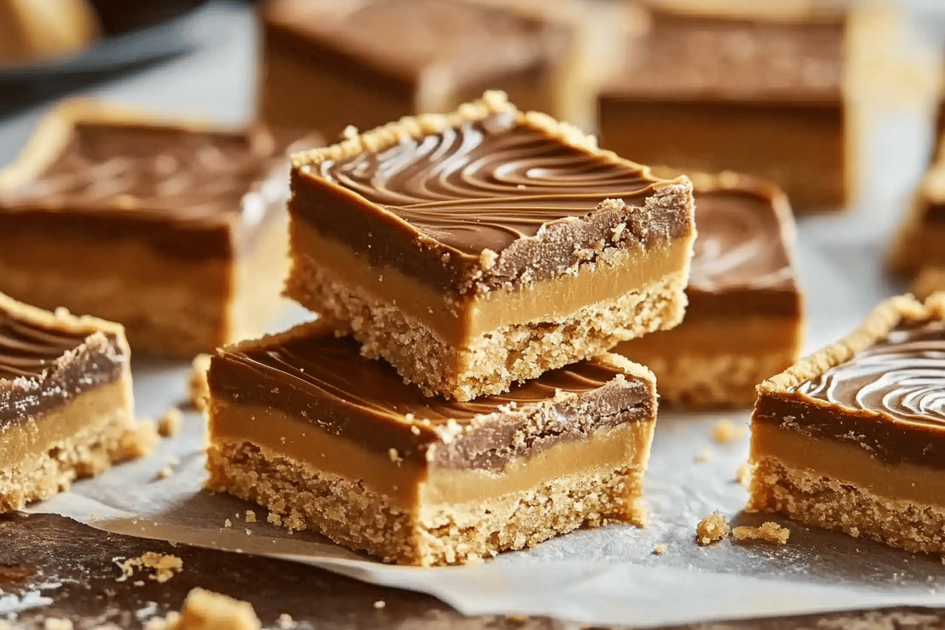 Biscoff Millionaires Shortbread Recipe Delight