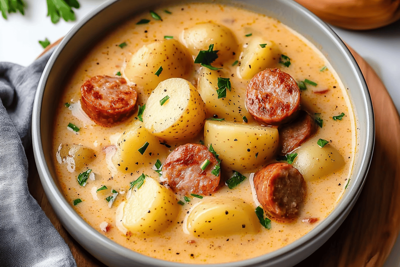 Creamy Cajun Potato Soup Recipe