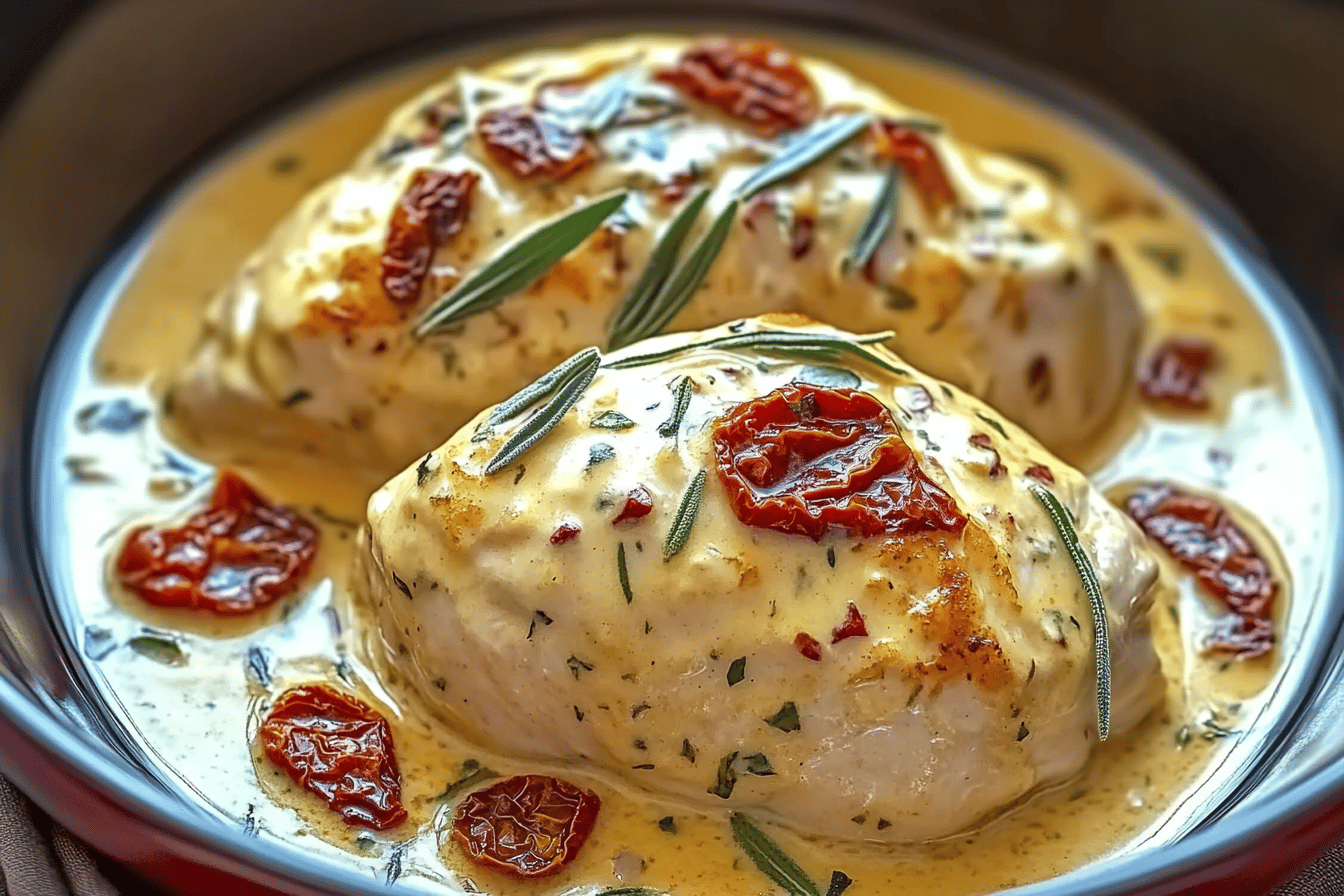 Creamy Slow Cooker Marry Me Chicken Recipe