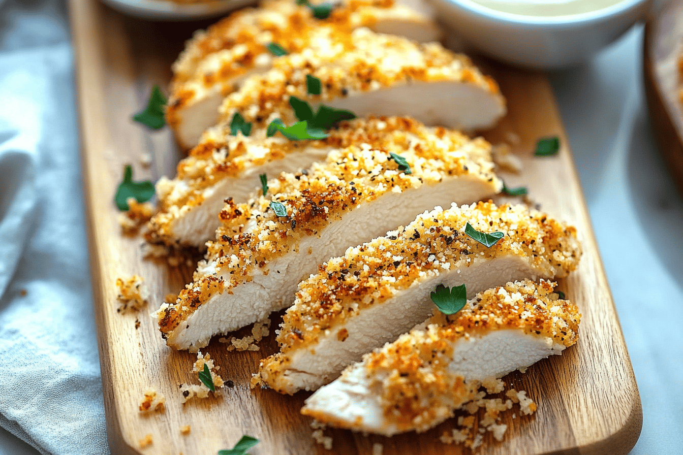 Crispy Baked Panko Chicken Recipe