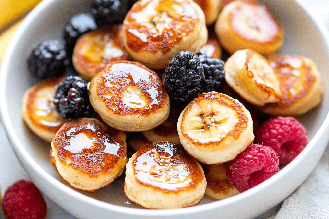 Delicious Banana Pancake Bites Recipe