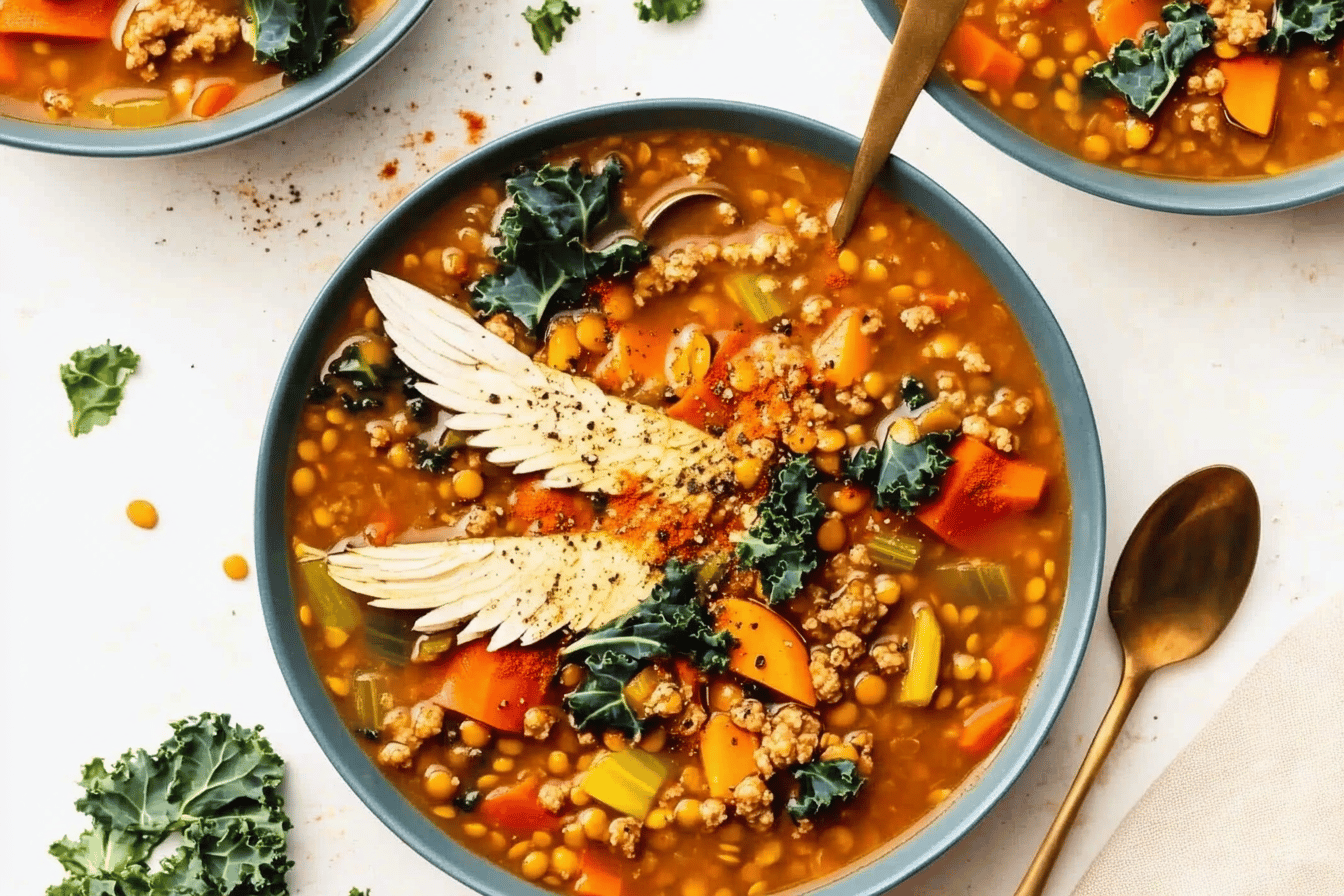 Delicious Turkey Lentil Soup Recipe