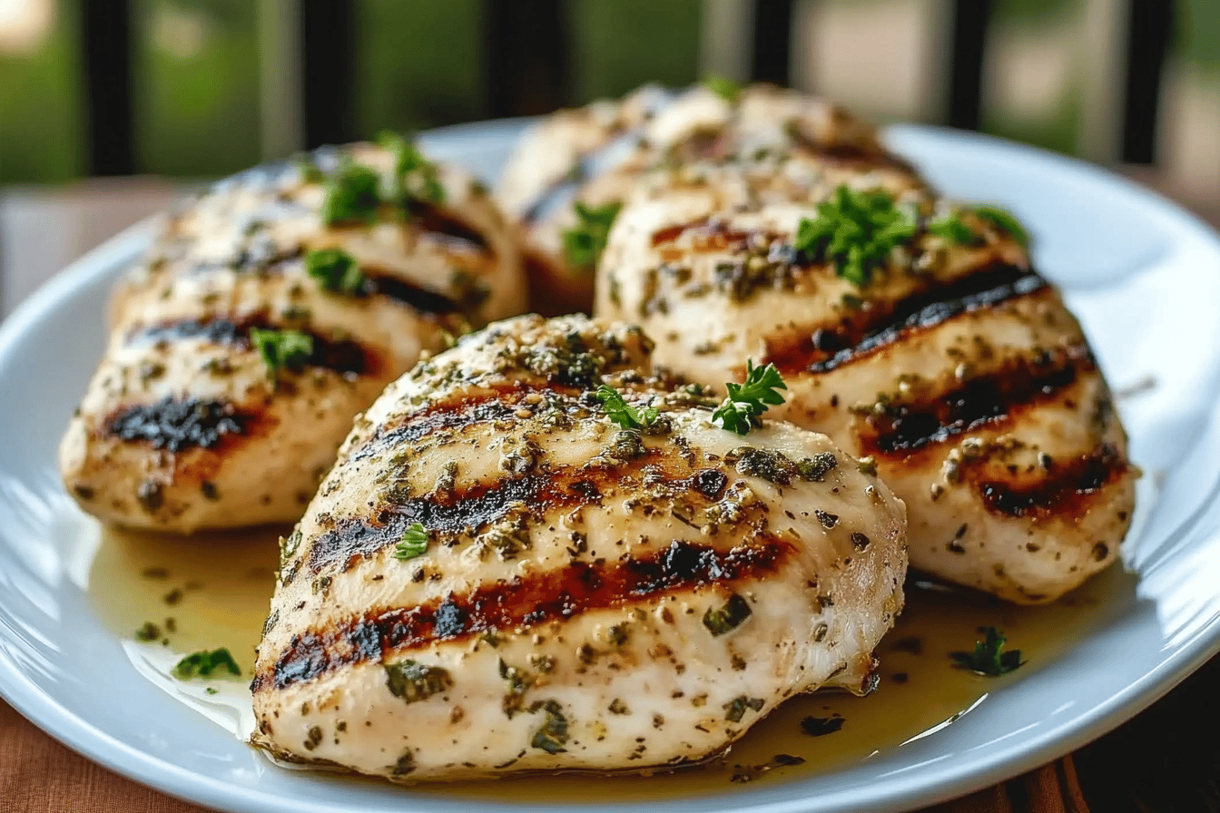 Garlic Parmesan Grilled Chicken Recipe