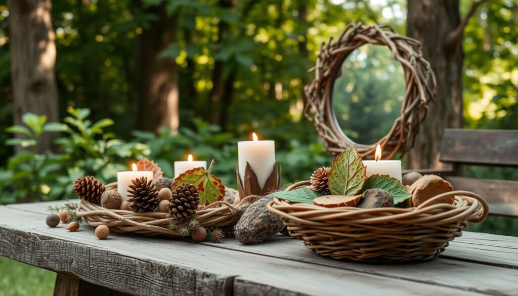 nature-inspired camping crafts
