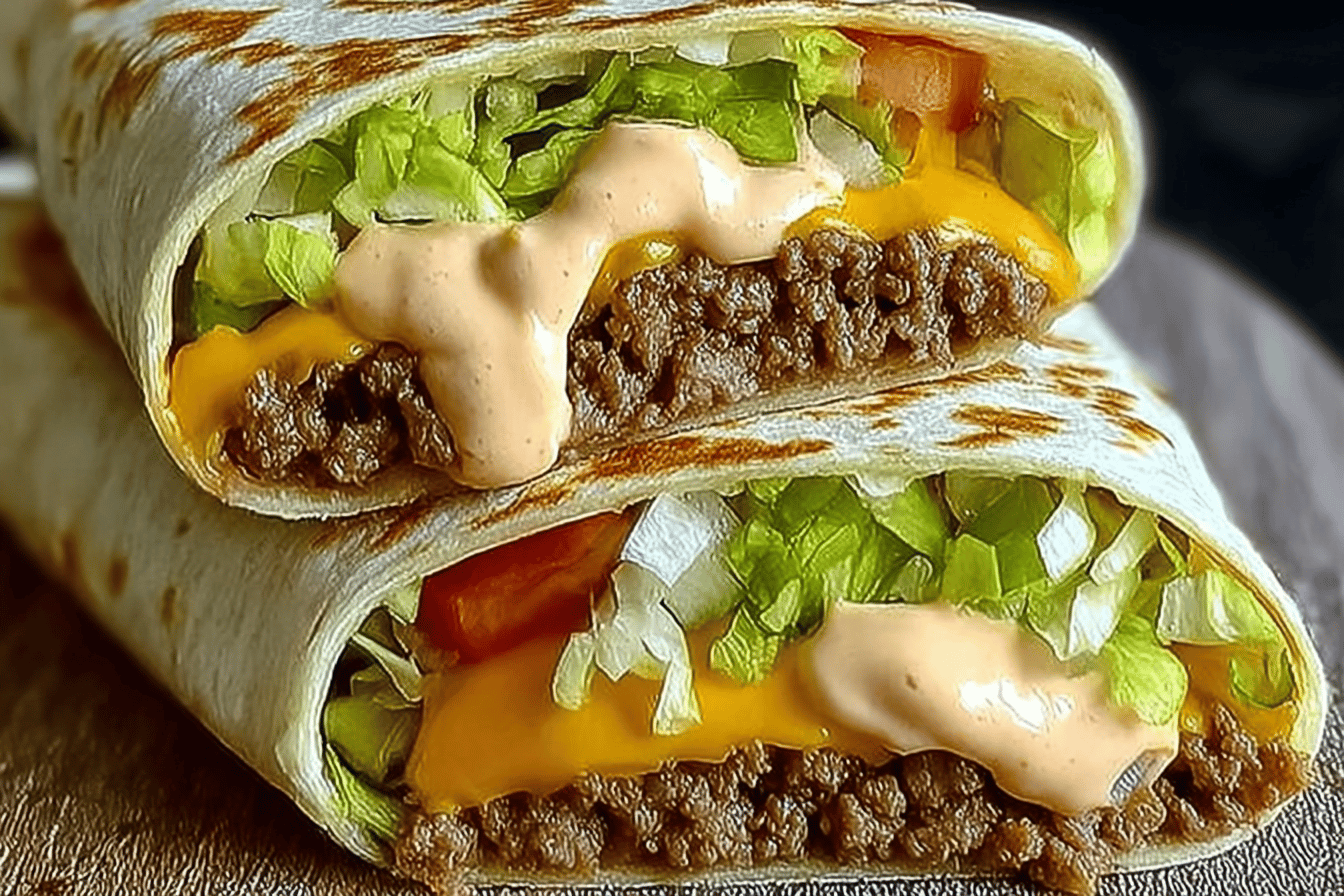 Big Mac Wraps Recipe