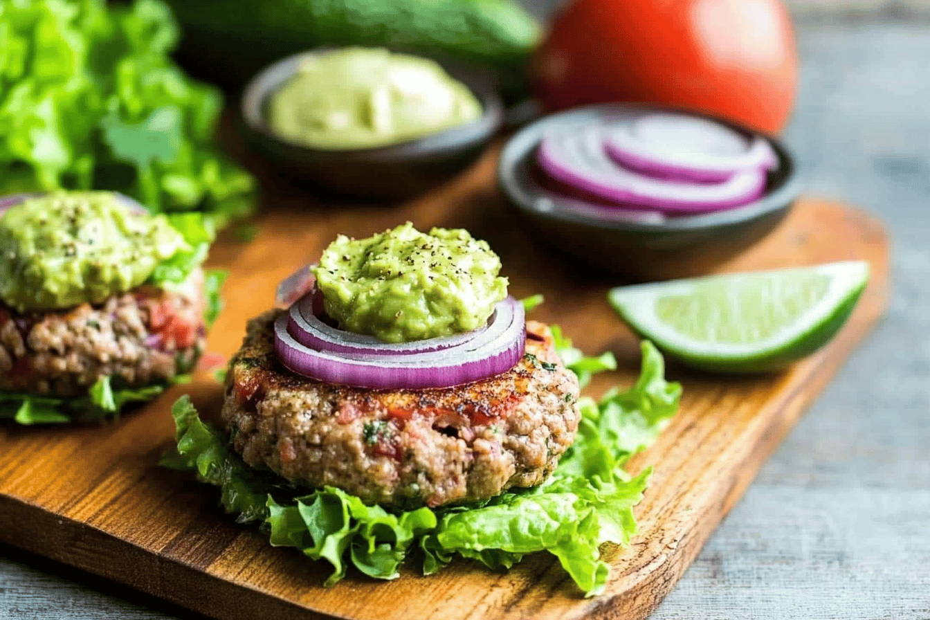 Cilantro Lime Turkey Burgers Recipe for Paleo Diet