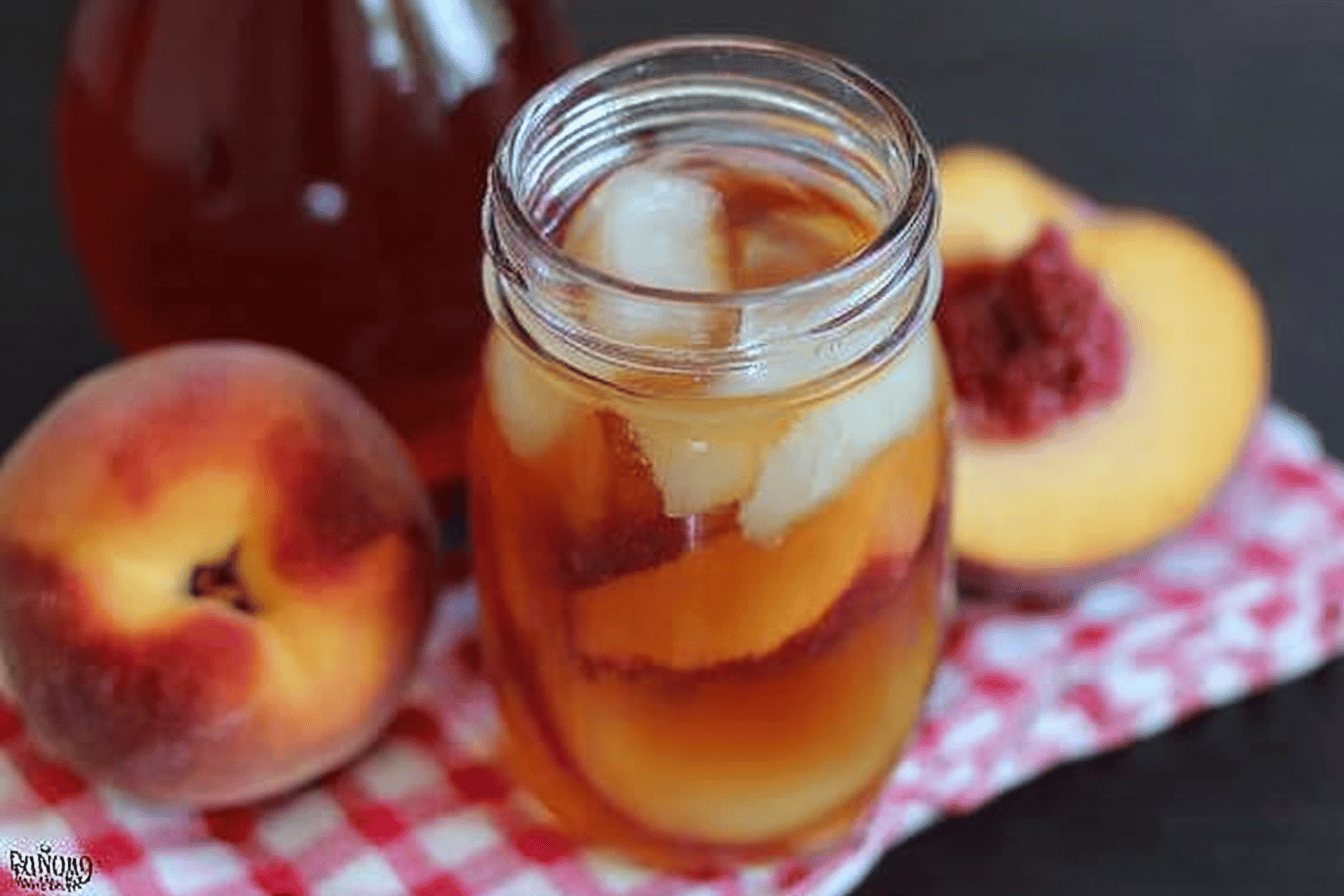 Easy Peach Tea Recipe!