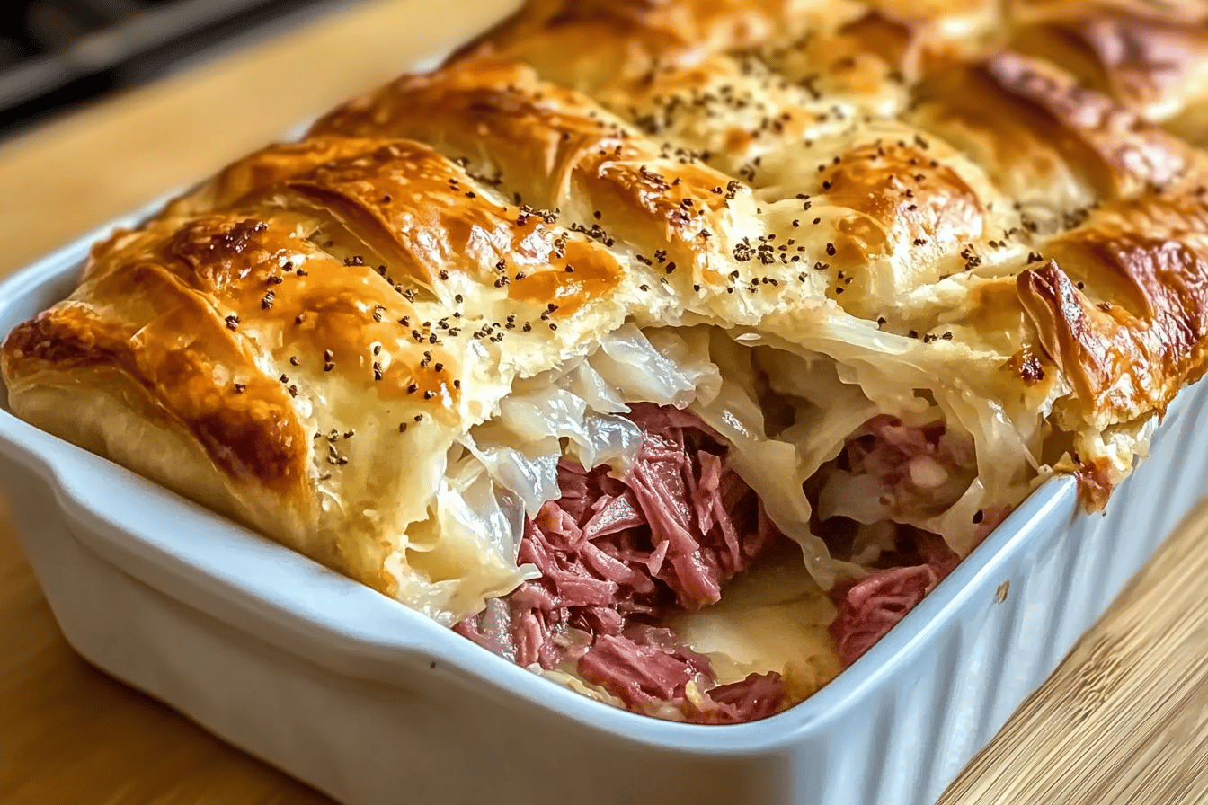 Easy Reuben Crescent Bake Recipe
