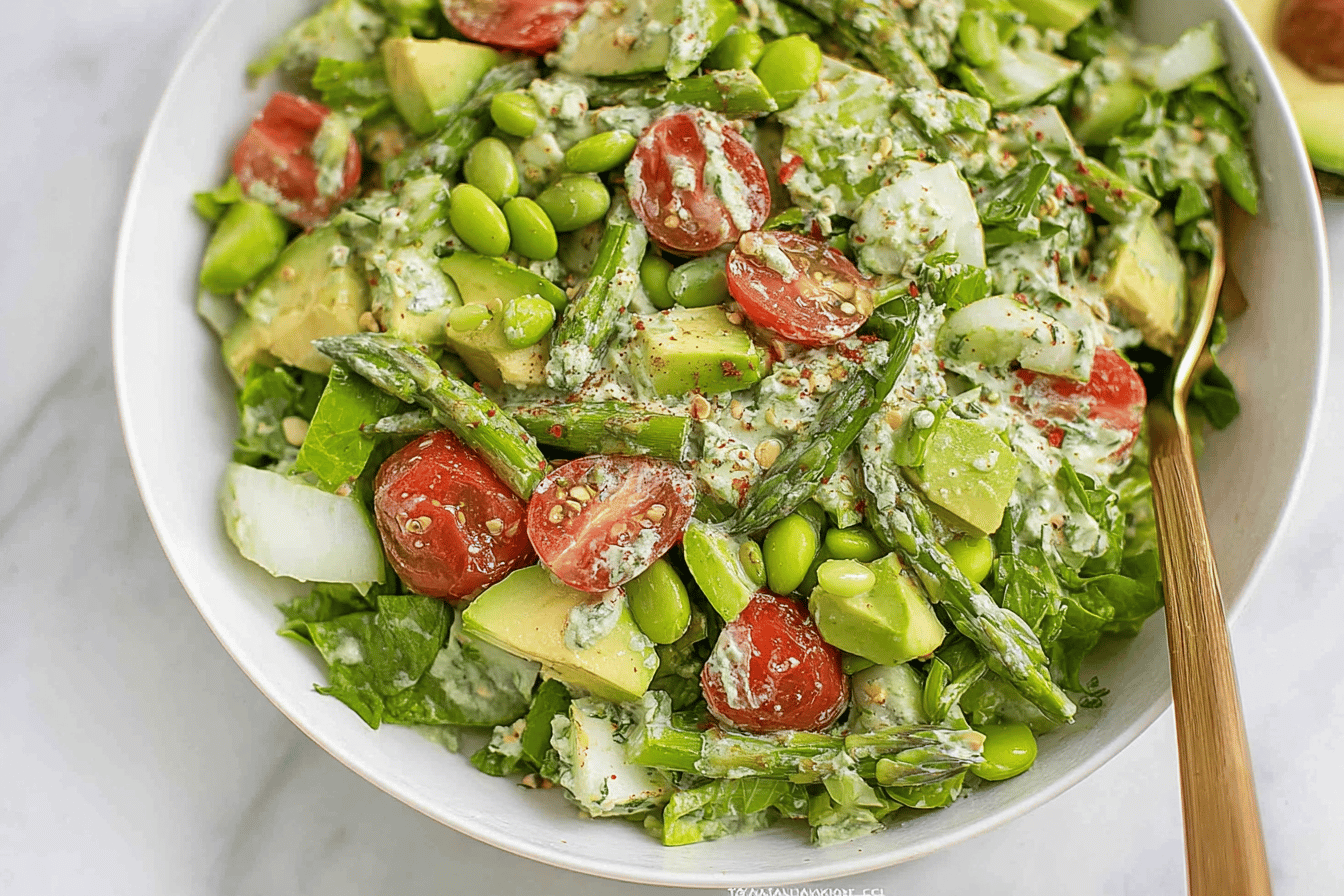 The Most Bomb Green Goddess Salad Recipe