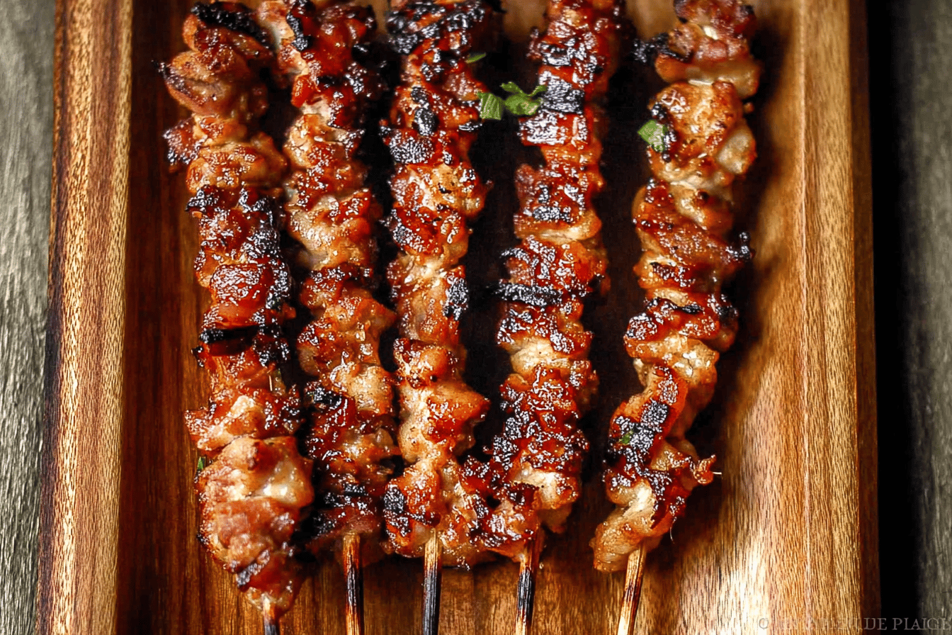 Grilled Thai Coconut Chicken Skewers