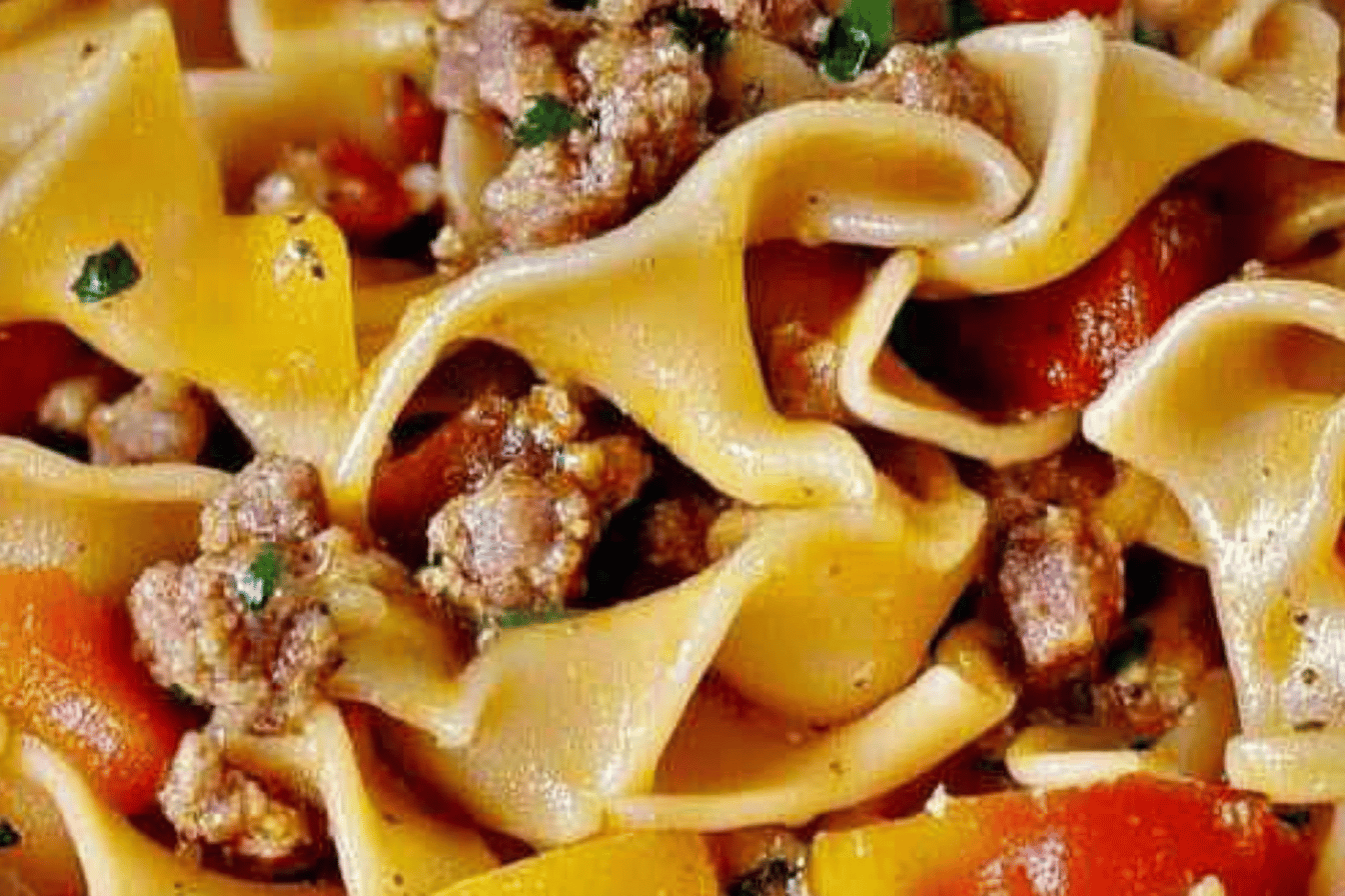 Italian Drunken Noodles Recipe Delight