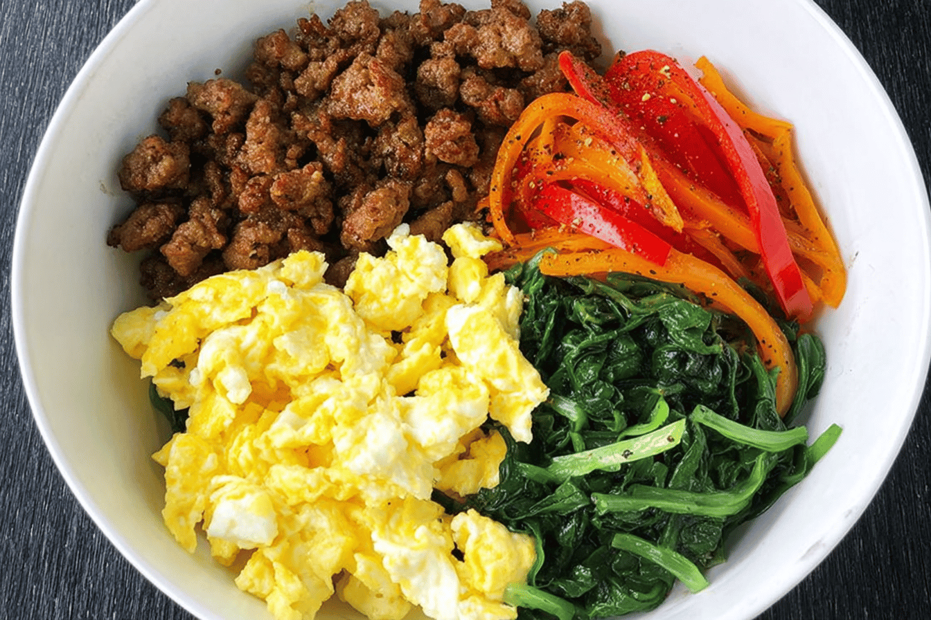 Keto Breakfast Bowl Recipe
