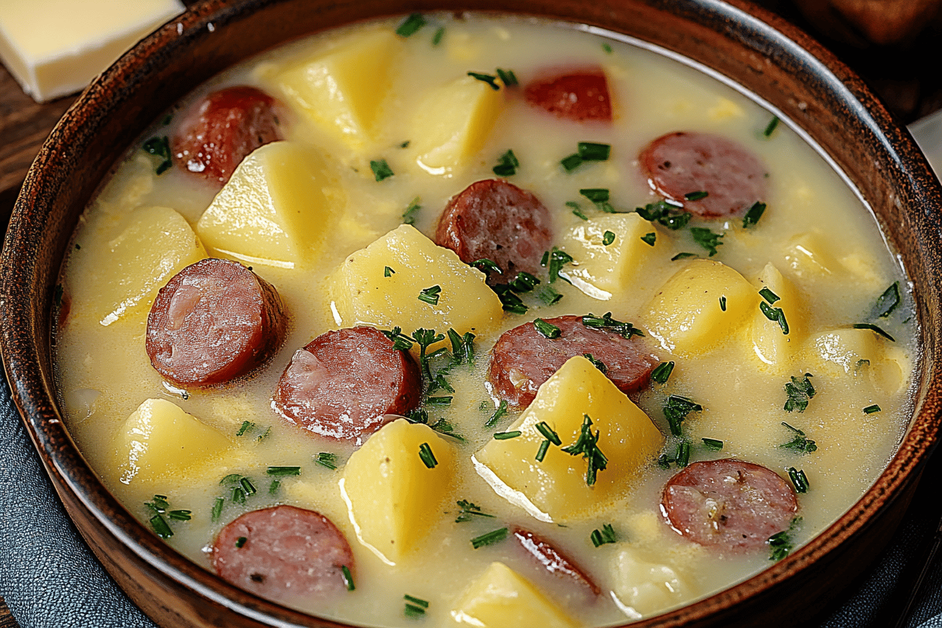 Kielbasa and Potato Soup Recipe Delight