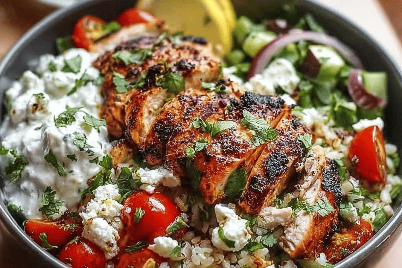 Mediterranean Chicken Bowl