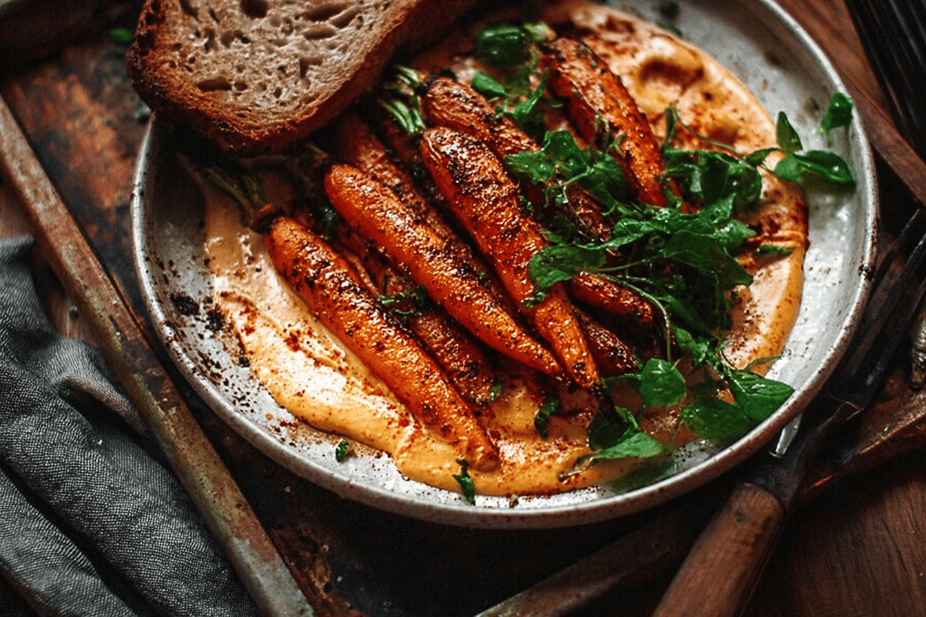 Roast Tandoori Carrots
