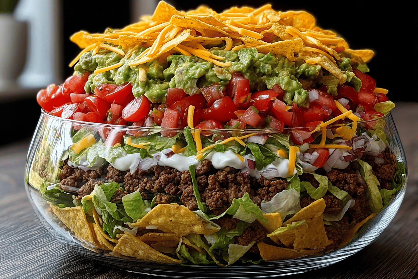 Seven-Layer Taco Salad