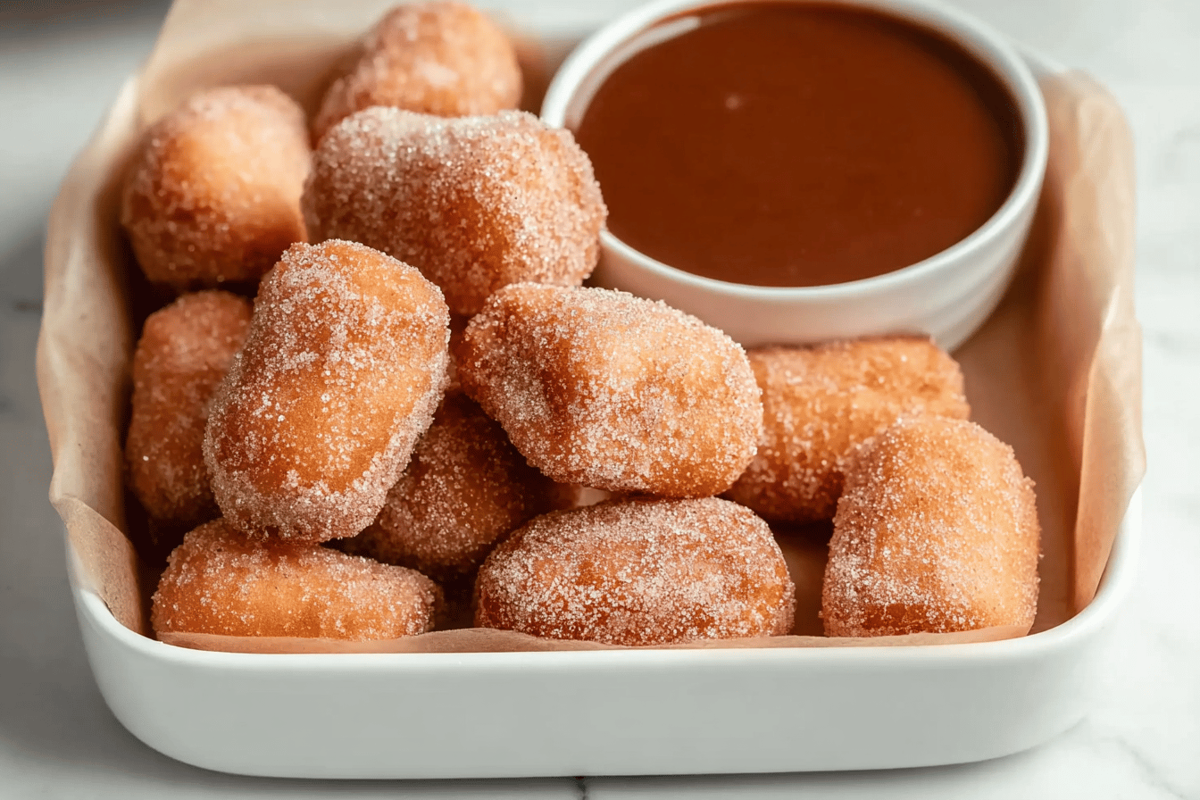 Sweet Air Fryer Churro Bites Recipe