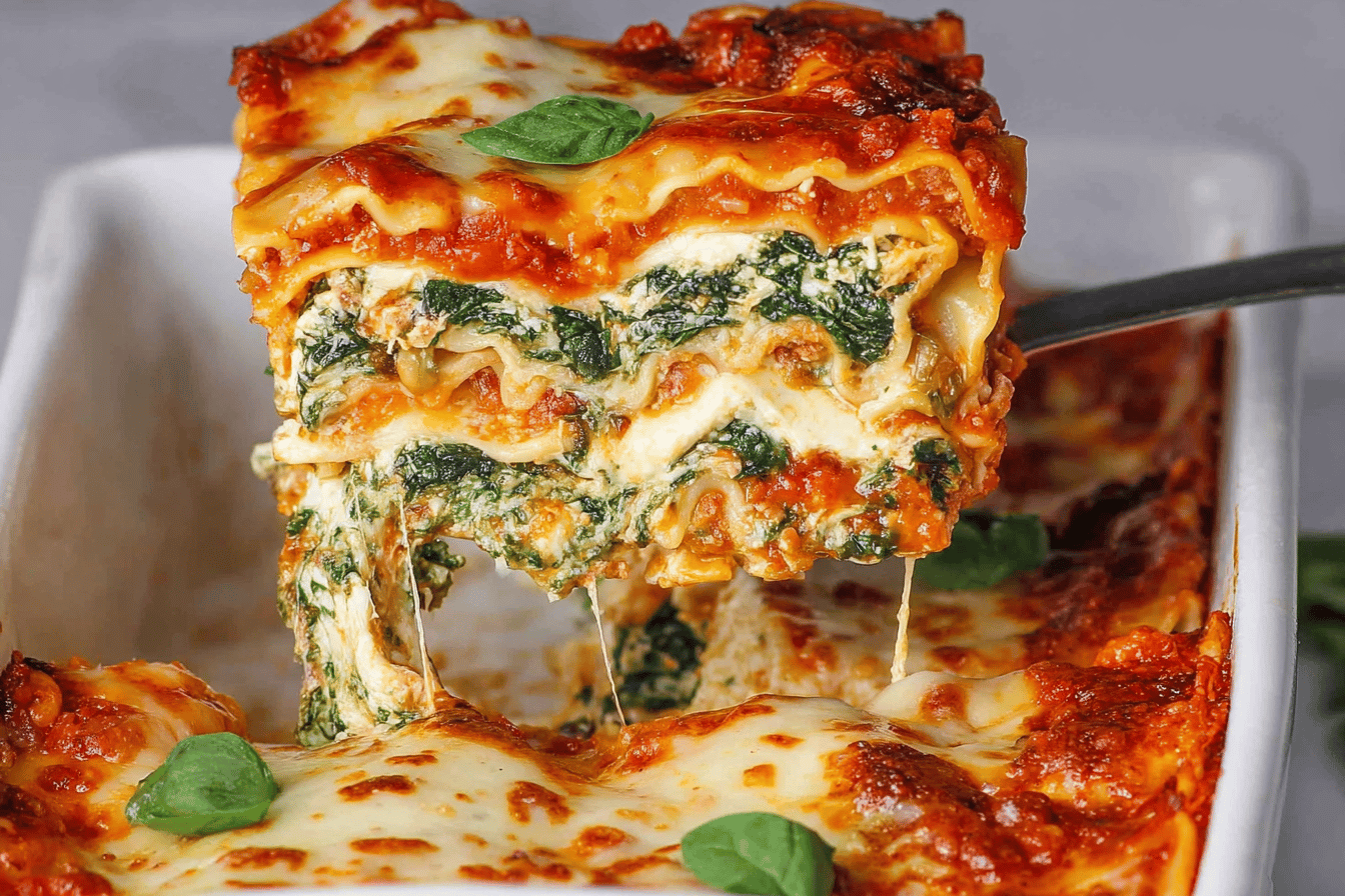 Ultimate Spinach Lasagna
