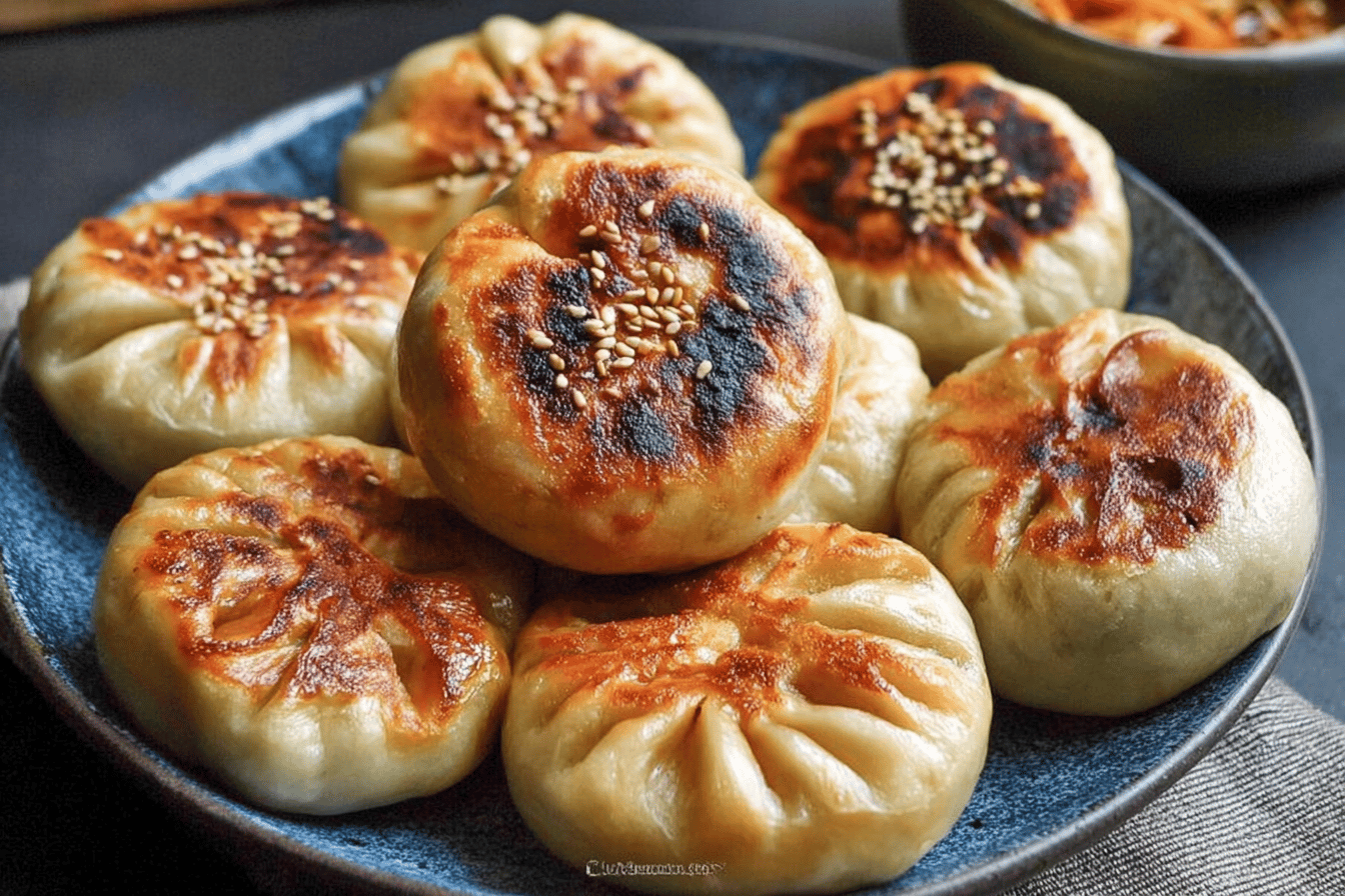 Vegan Pan-Fried Buns