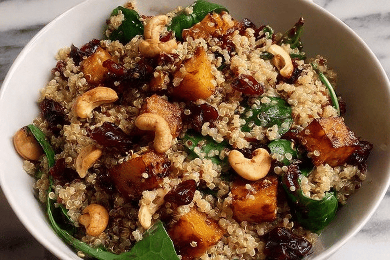 Winter Quinoa Salad 