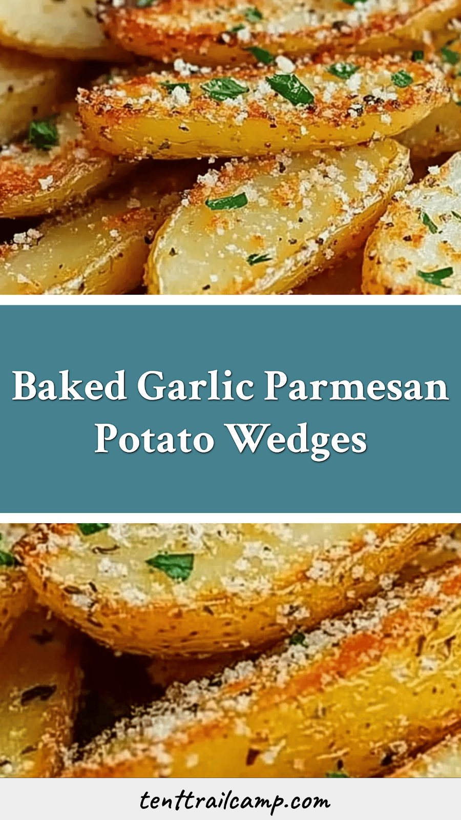 Baked Garlic Parmesan Potato Wedges