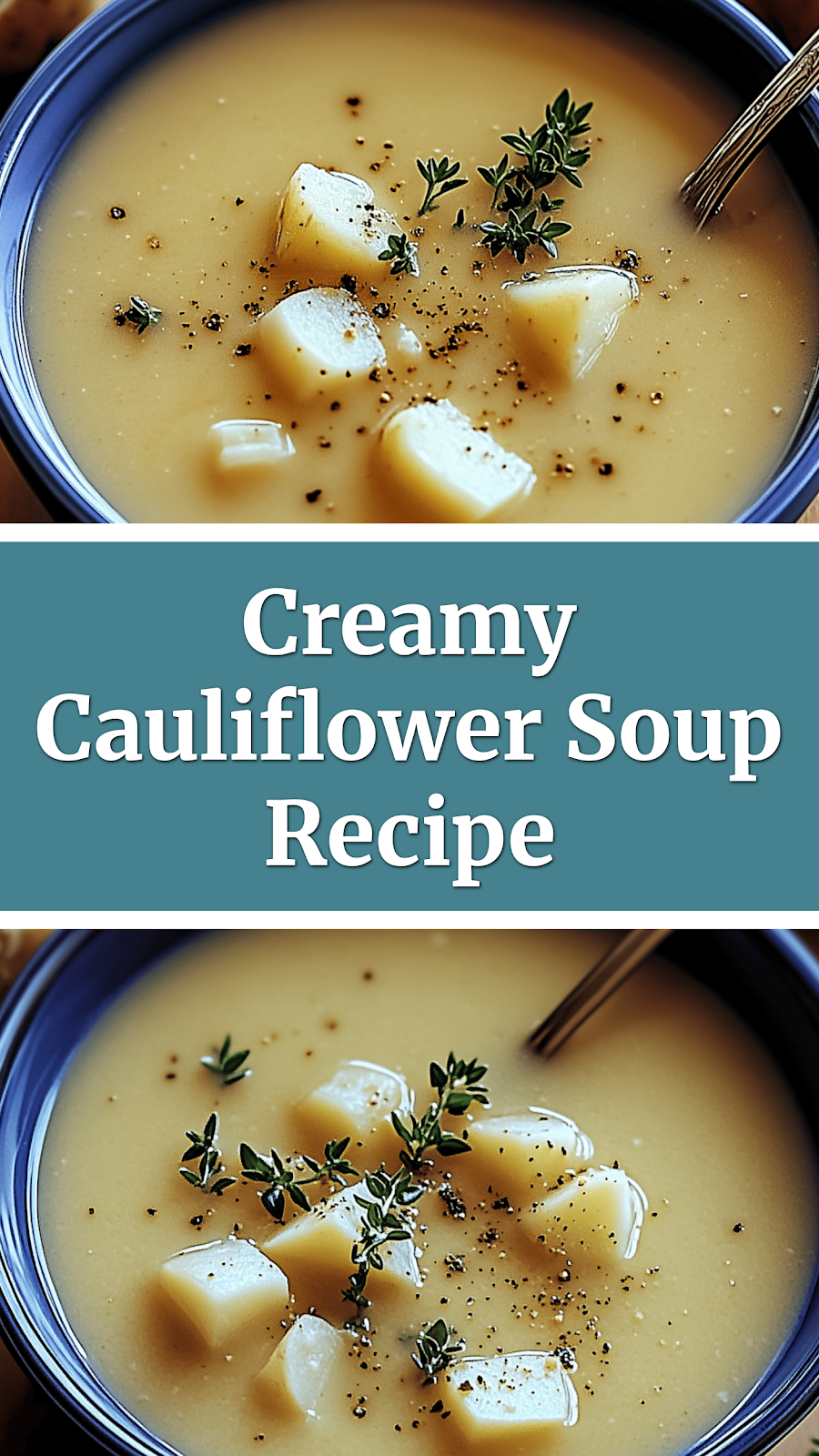 Creamy Cauliflower Soup Recipe