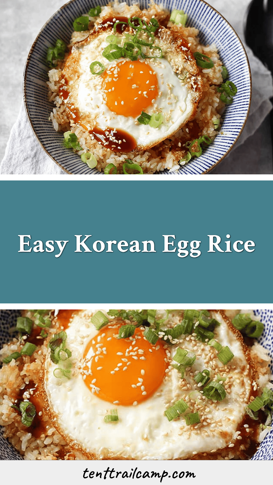 Easy Korean Egg Rice