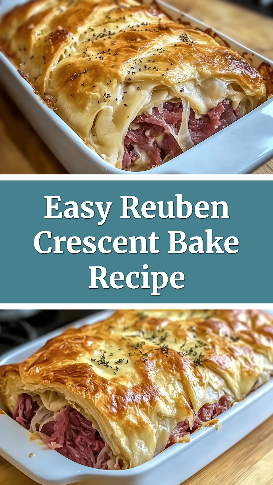 Easy Reuben Crescent Bake Recipe