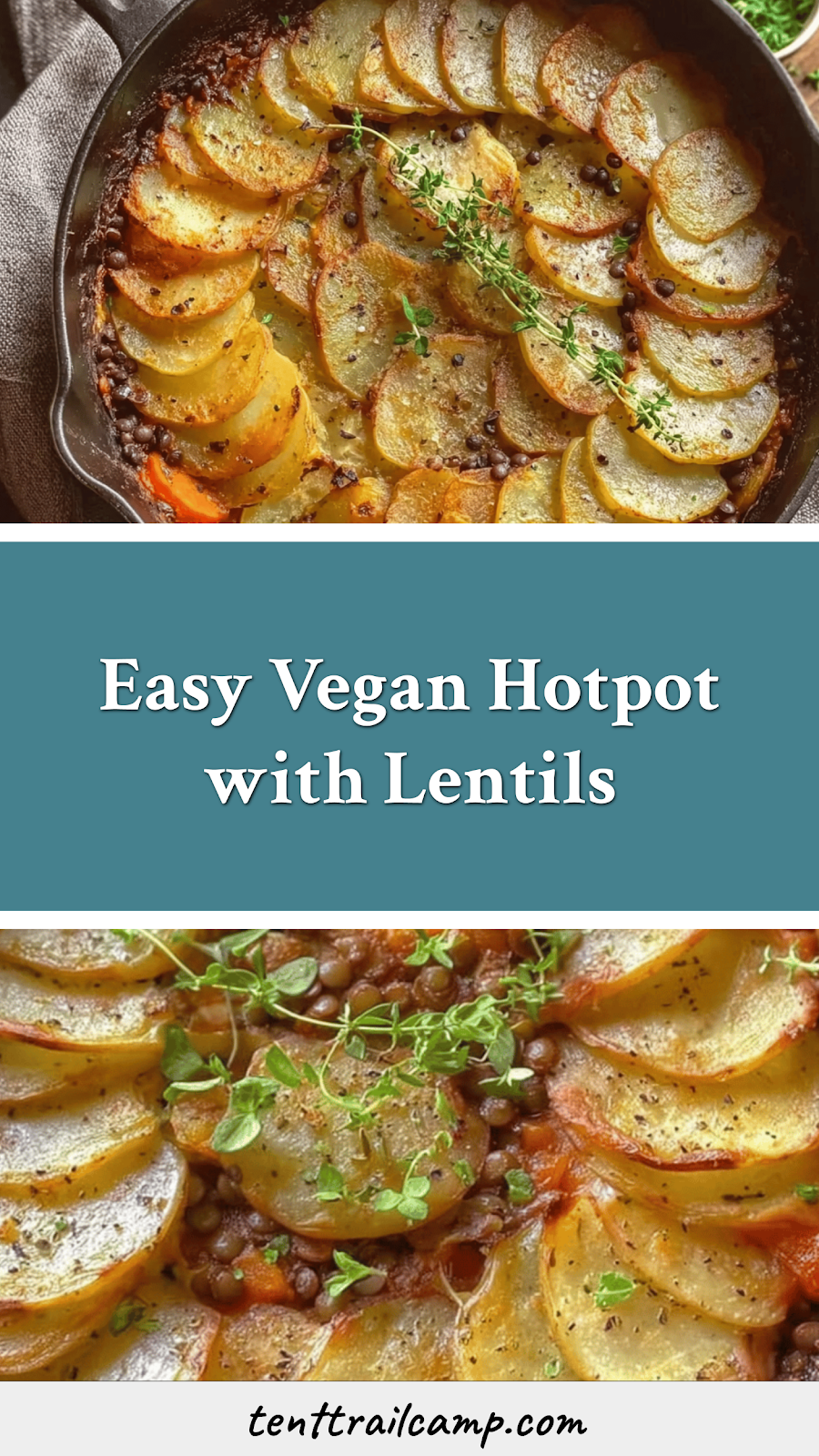 Easy Vegan Hotpot with Lentils
