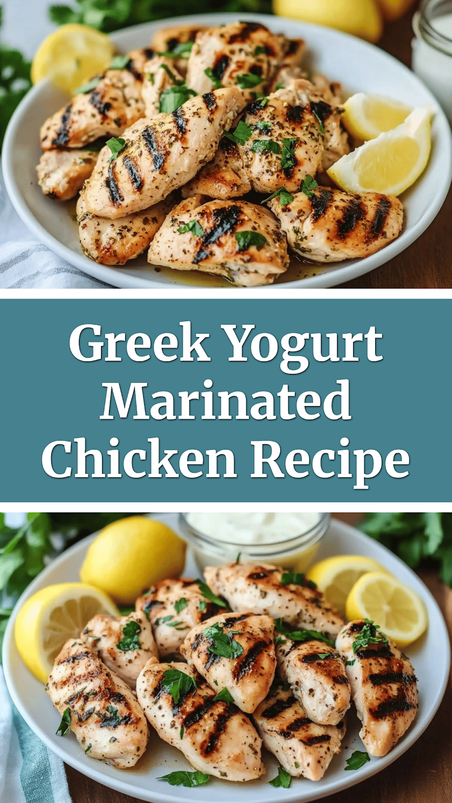 Greek Yogurt Marinated Chicken Recipe