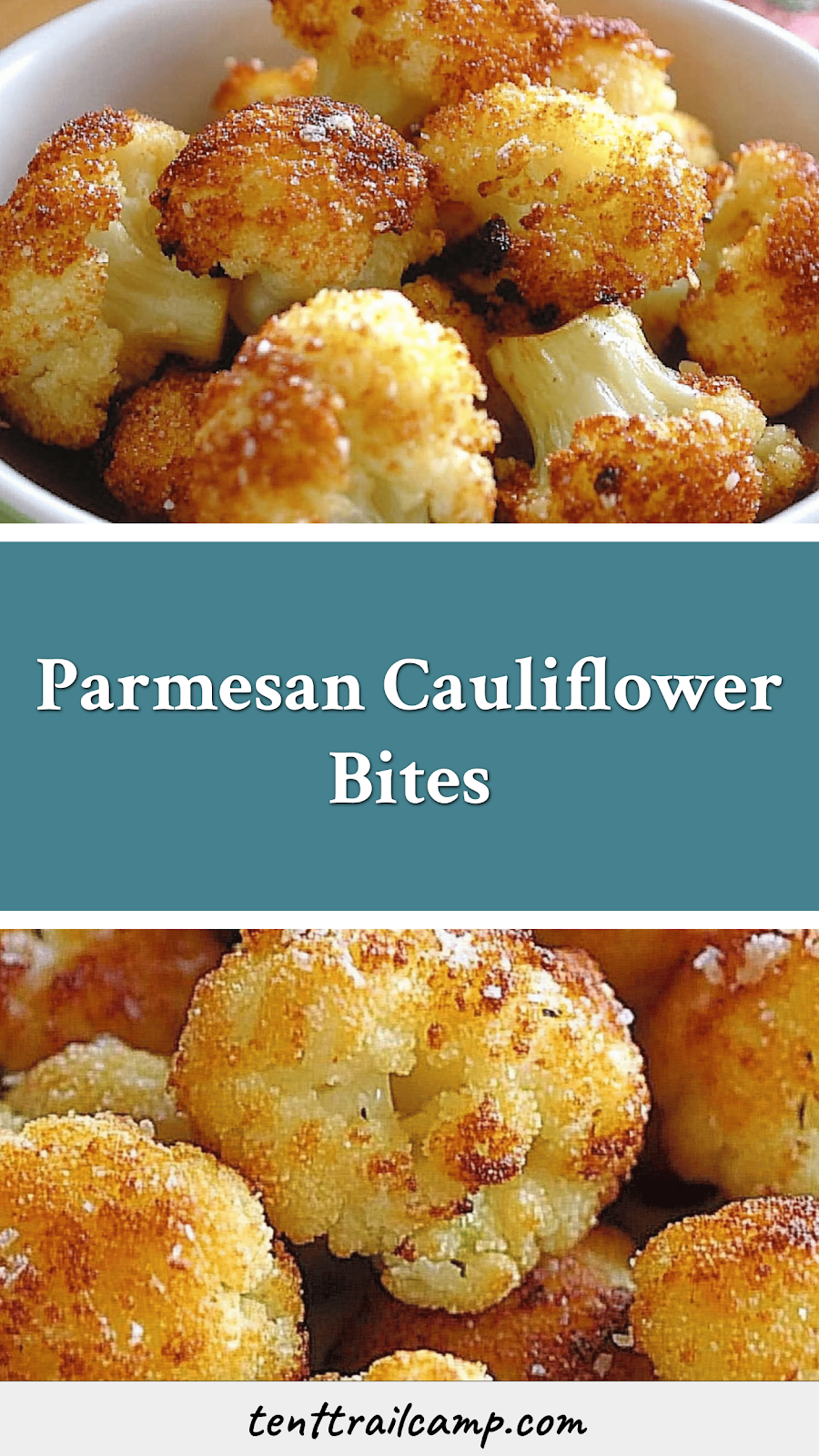 Parmesan Cauliflower Bites
