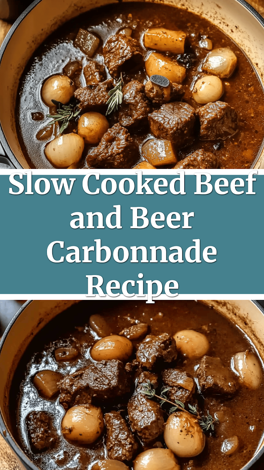 Slow Cooked Beef and Beer Carbonnade Recipe