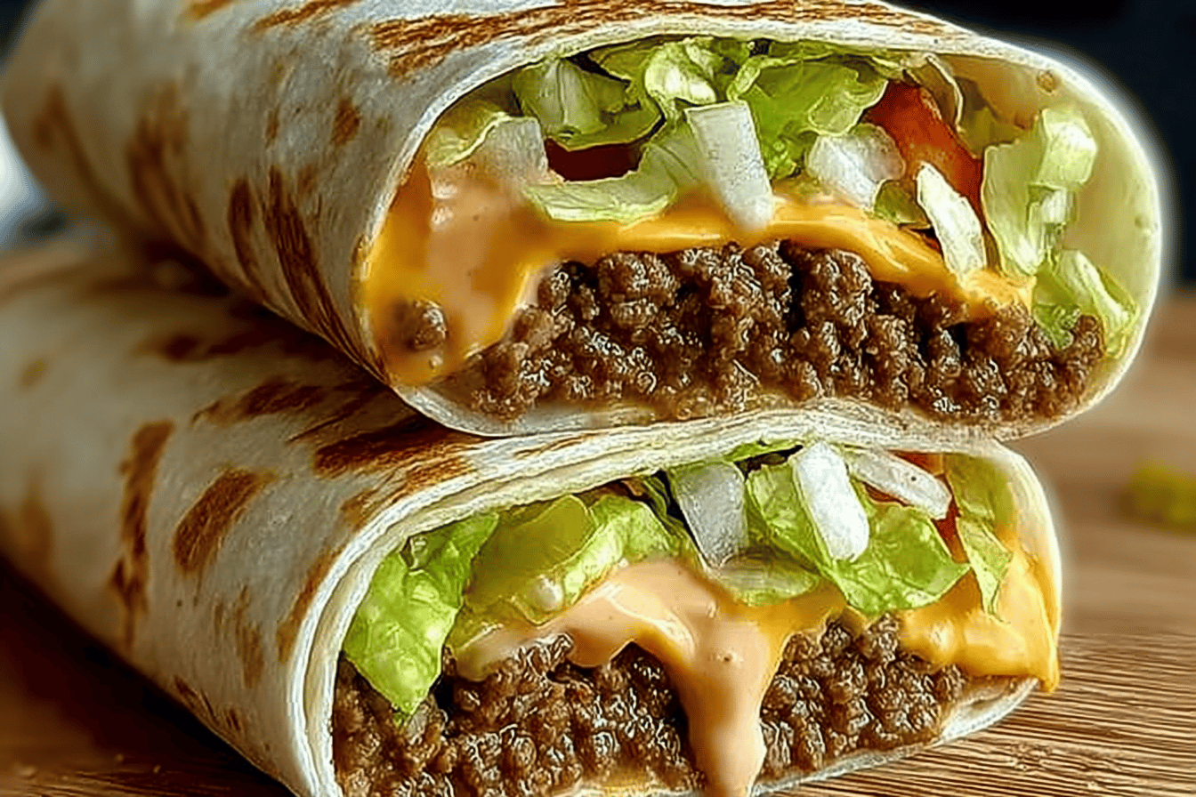 Big Mac Wraps Recipe