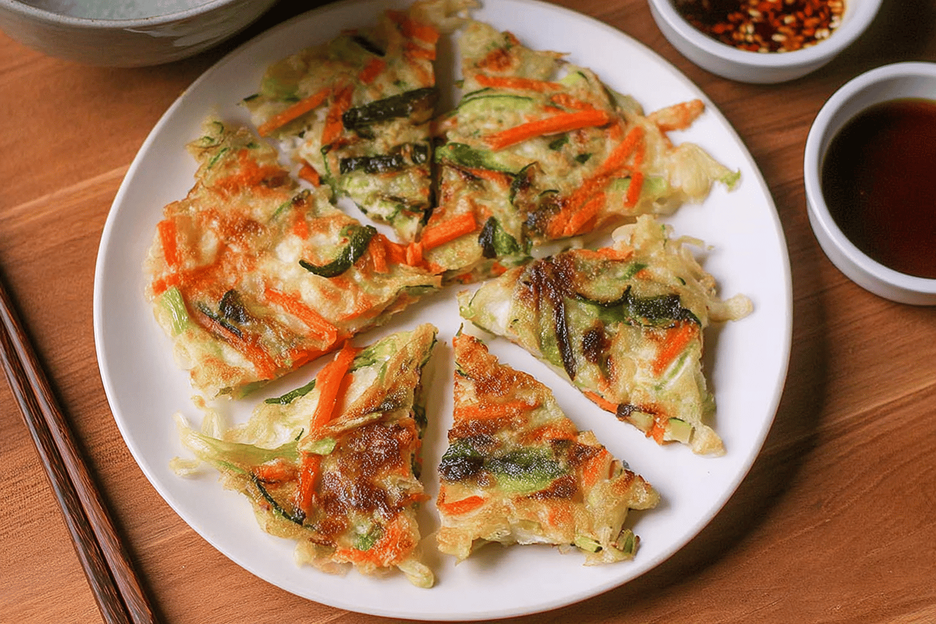 Easy Korean Vegetable Pancakes