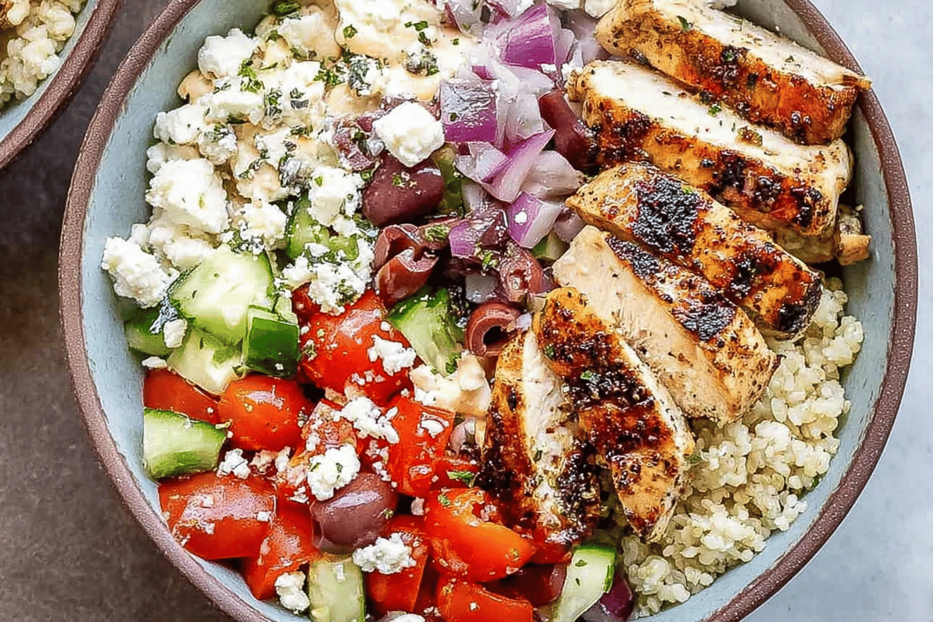 Greek Chicken Bowl