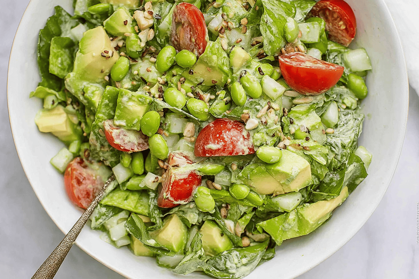 The Most Bomb Green Goddess Salad Recipe