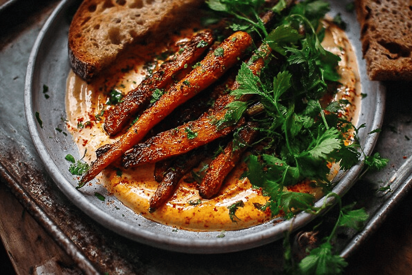 Roast Tandoori Carrots