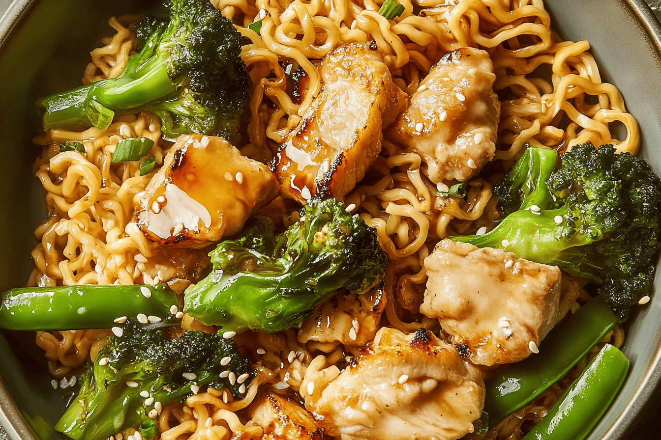 Sheet-Pan Crispy Ramen