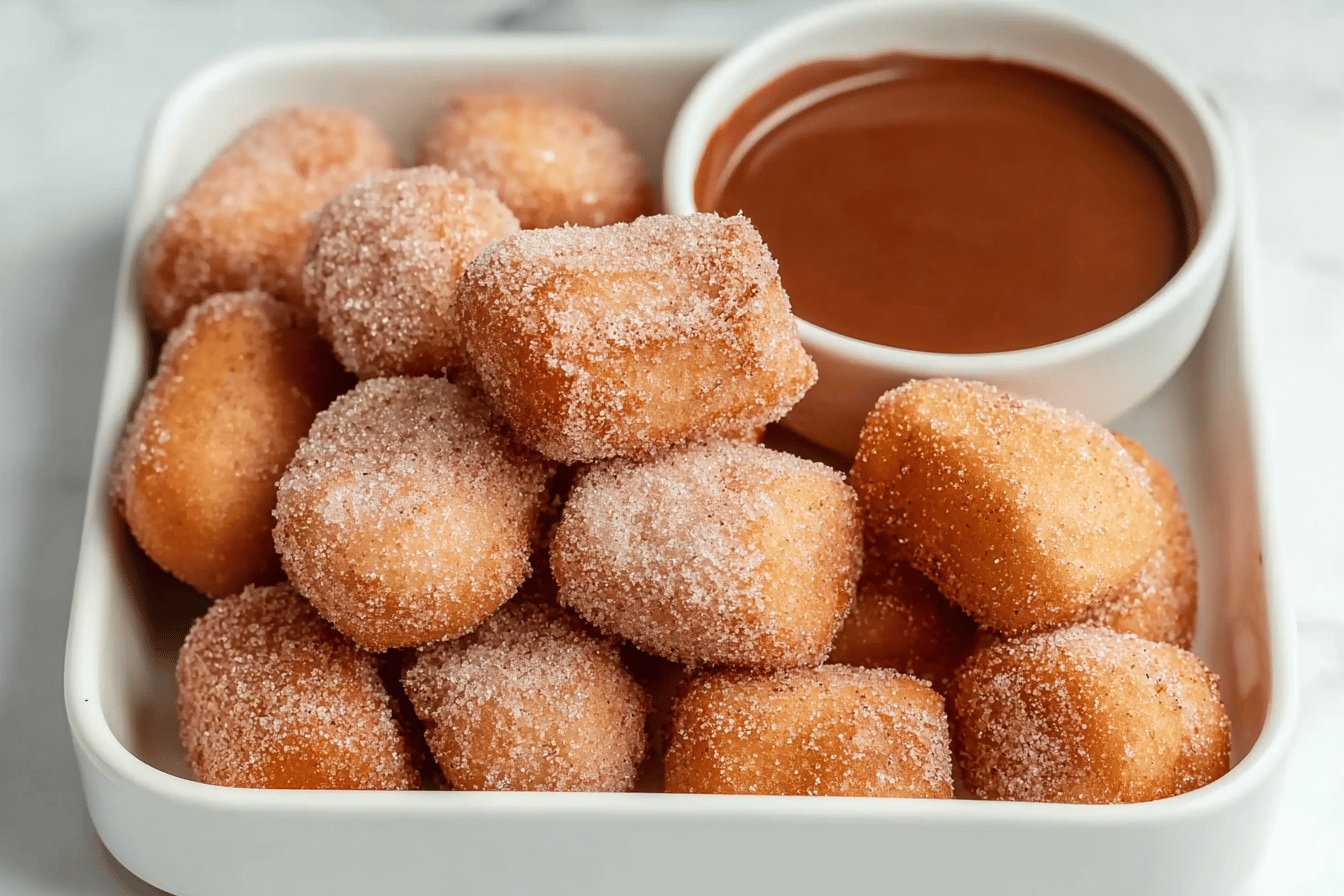 Sweet Air Fryer Churro Bites Recipe