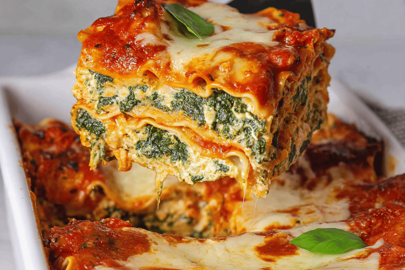 Ultimate Spinach Lasagna